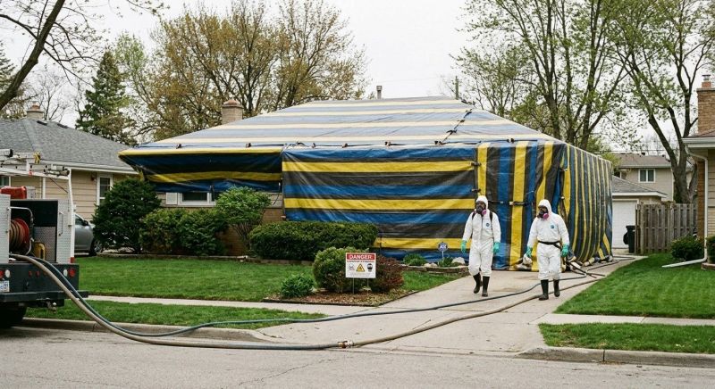 Residential Fumigation in Fayetteville, NC